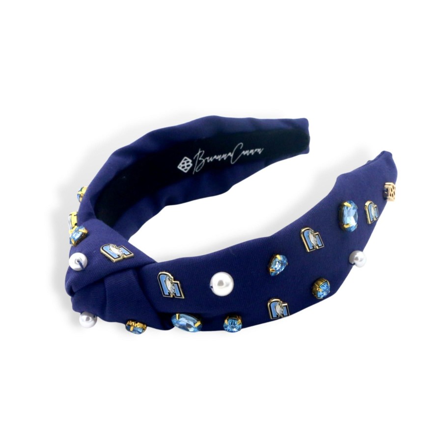 Accessories Brianna Cannon | Child Size Prince Of Peace Logo Headband With Pearls And Crystals