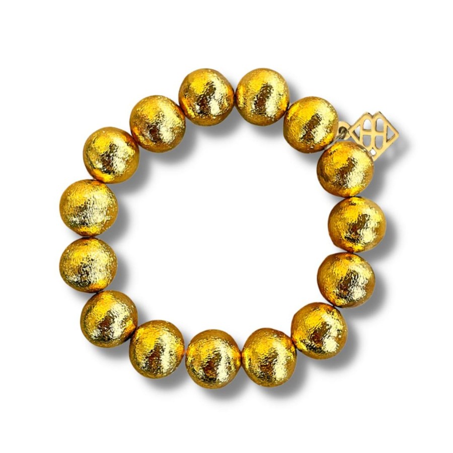 Accessories Brianna Cannon | Gold Beaded Brianna Bracelet