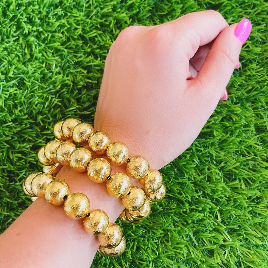 Accessories Brianna Cannon | Gold Beaded Brianna Bracelet