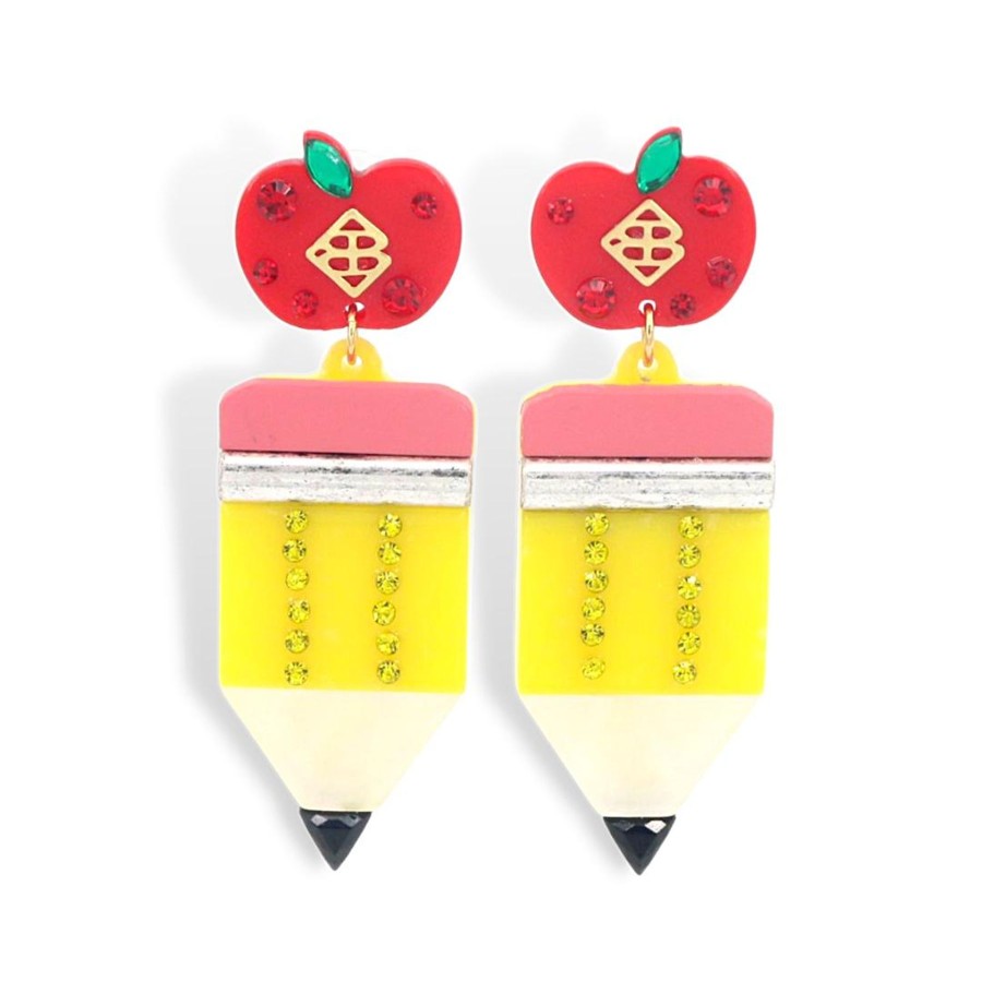 Accessories Brianna Cannon | Back To School Pencil Earrings