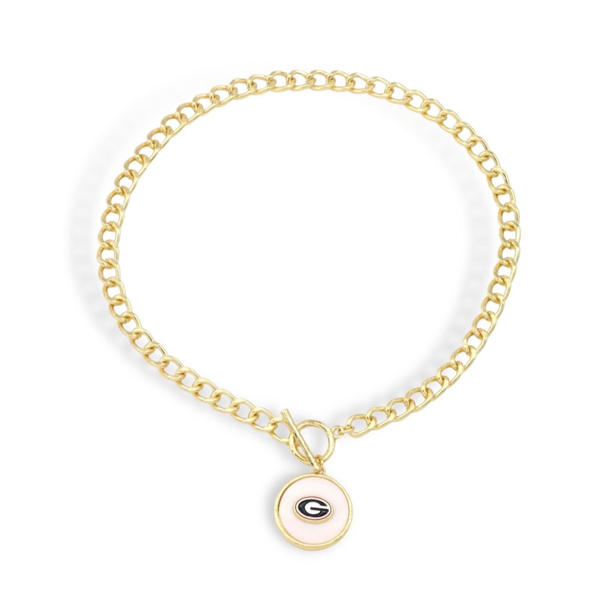 Accessories Brianna Cannon | Georgia Logo Necklace