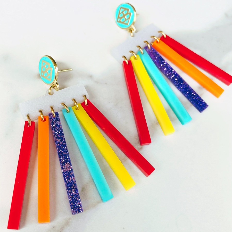 Accessories Brianna Cannon | Fiesta 2021 - Fiesta Mod Dangle With Bc Logo Top