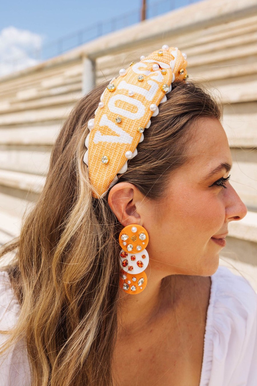 Accessories Brianna Cannon | Adult Size Vols Cross Stitch Headband