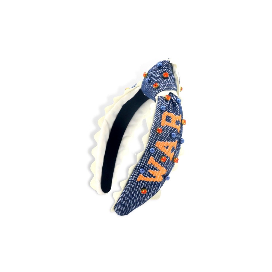 Accessories Brianna Cannon | Child Size War Eagle Cross Stitch Headband