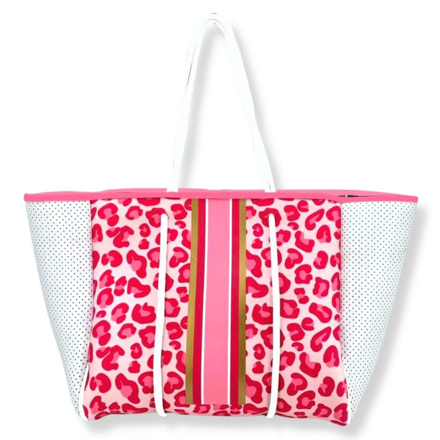 Pink Brianna Cannon | Taylor Gray X Brianna Cannon Neoprene Tote