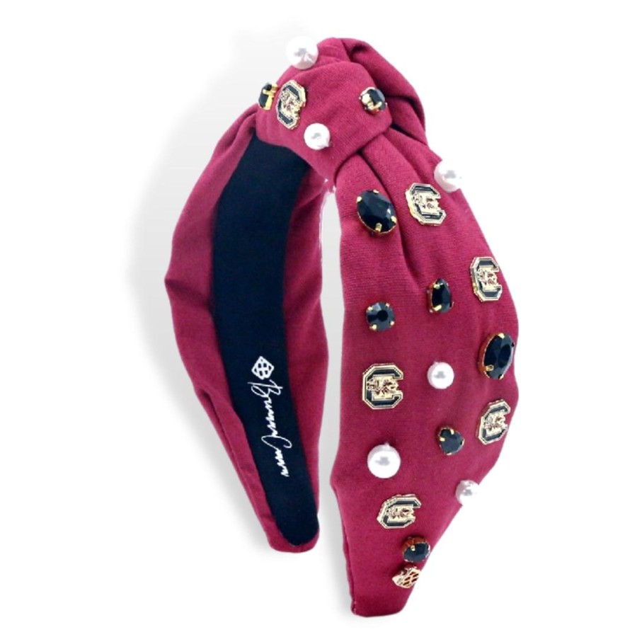 Accessories Brianna Cannon | Garnet University Of South Carolina Logo Headband