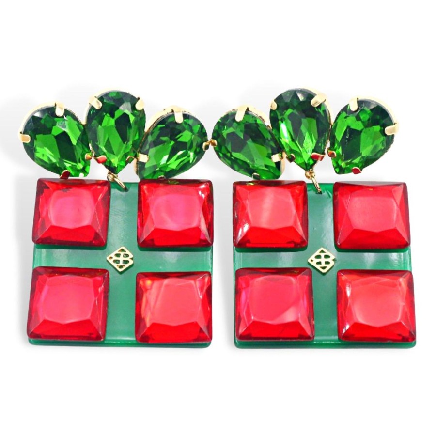 Accessories Brianna Cannon | Christmas Present Earrings