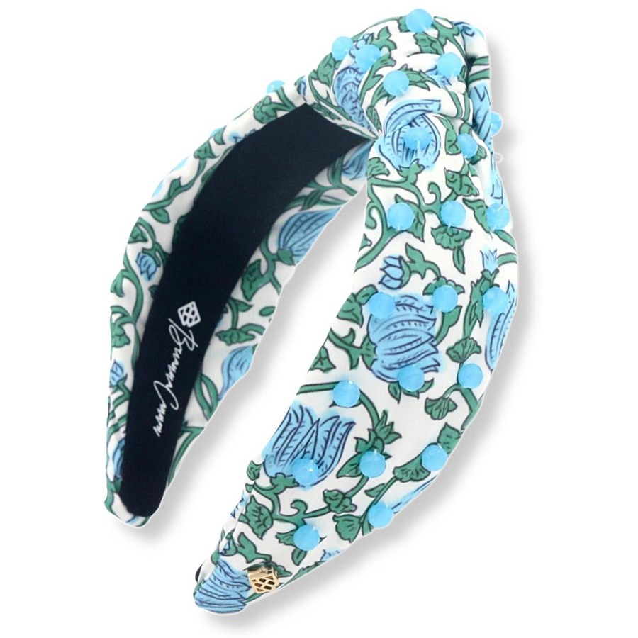 Accessories Brianna Cannon | Sky Blue Bell Flowers Headband