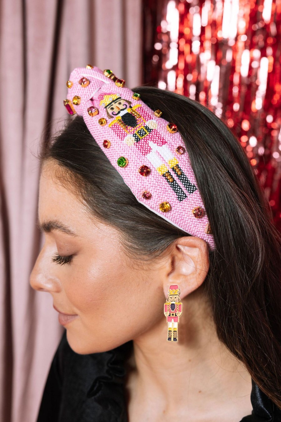 Accessories Brianna Cannon | Enamel Nutcracker Earrings