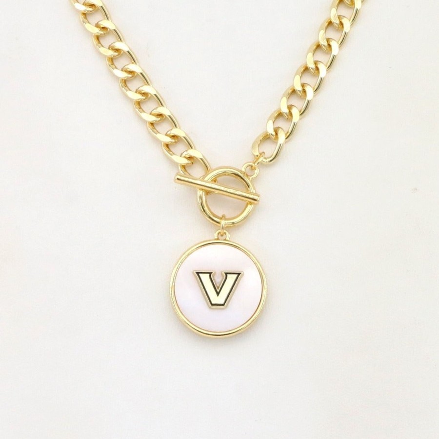 Accessories Brianna Cannon | Vanderbilt Logo Necklace