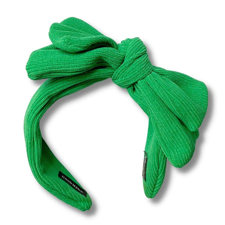 Accessories Brianna Cannon | Green Side Bow Headband