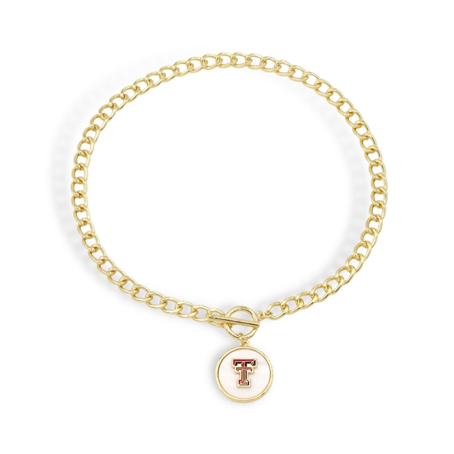 Accessories Brianna Cannon | Texas Tech Logo Necklace