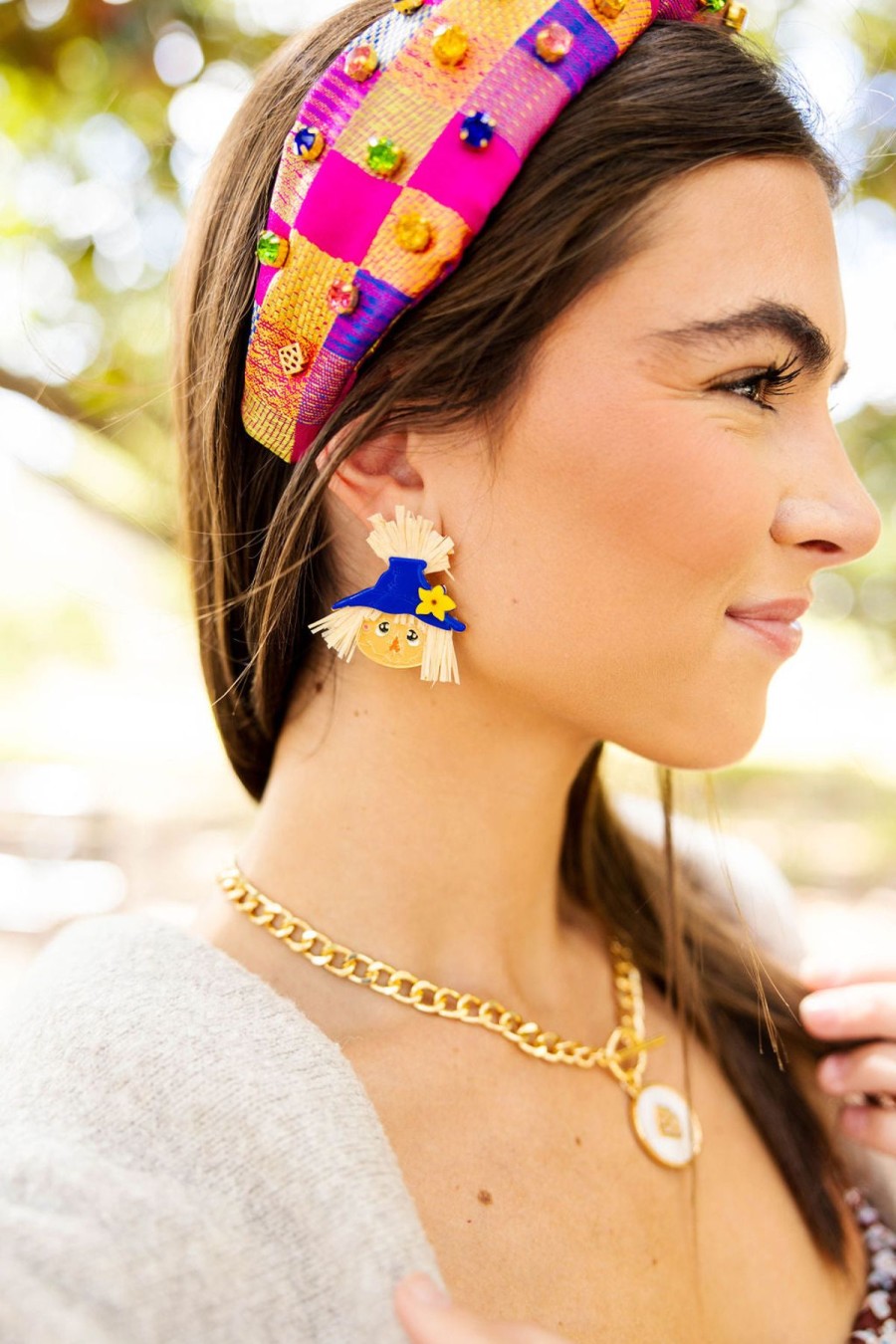 Accessories Brianna Cannon | Cute Scarecrow Earrings