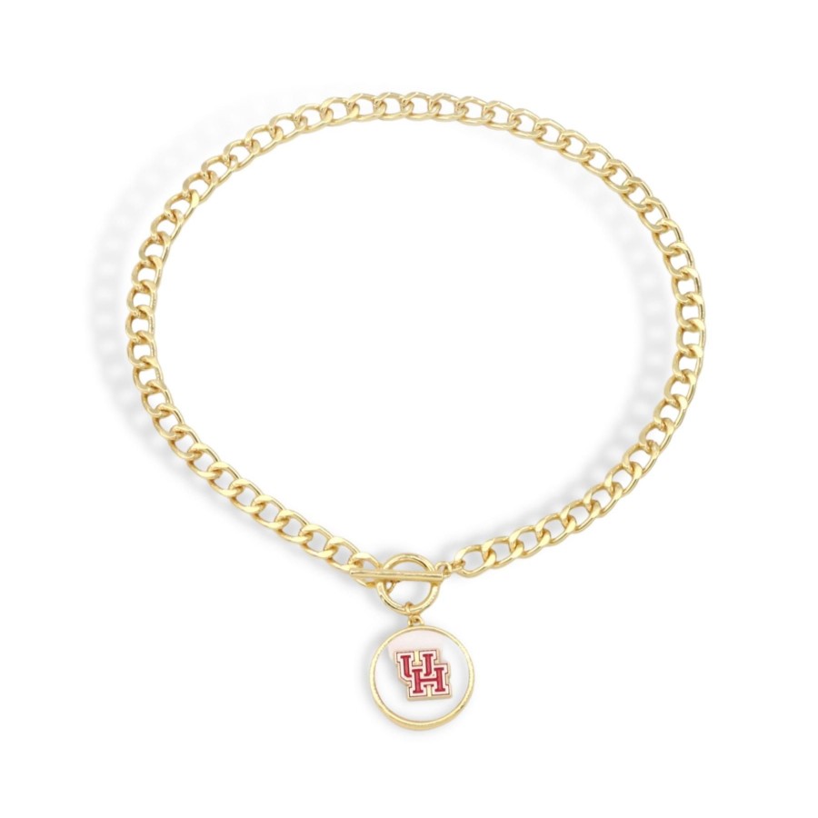 Accessories Brianna Cannon | University Of Houston Logo Necklace