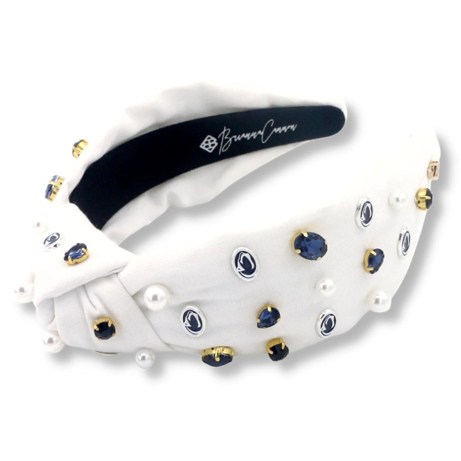 Accessories Brianna Cannon | White Penn State Logo Headband