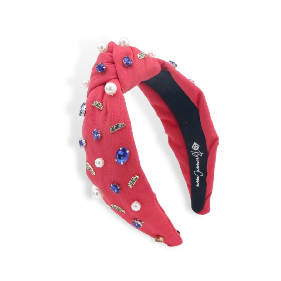 Accessories Brianna Cannon | Red Ole Miss Logo Headband