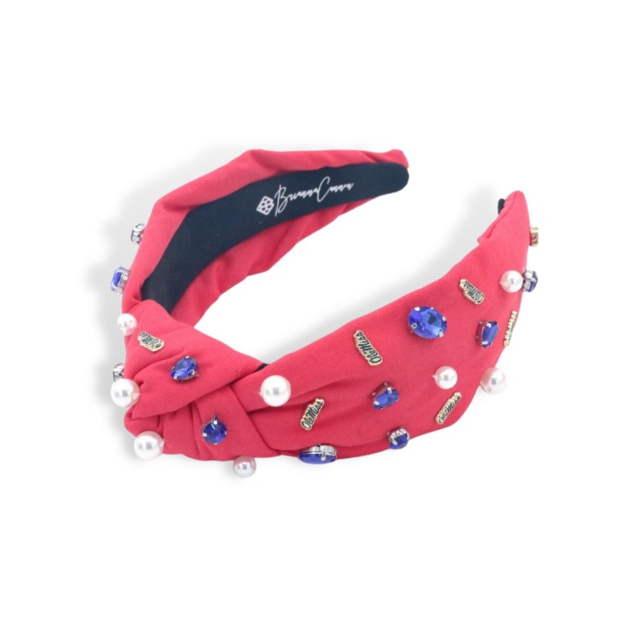 Accessories Brianna Cannon | Red Ole Miss Logo Headband