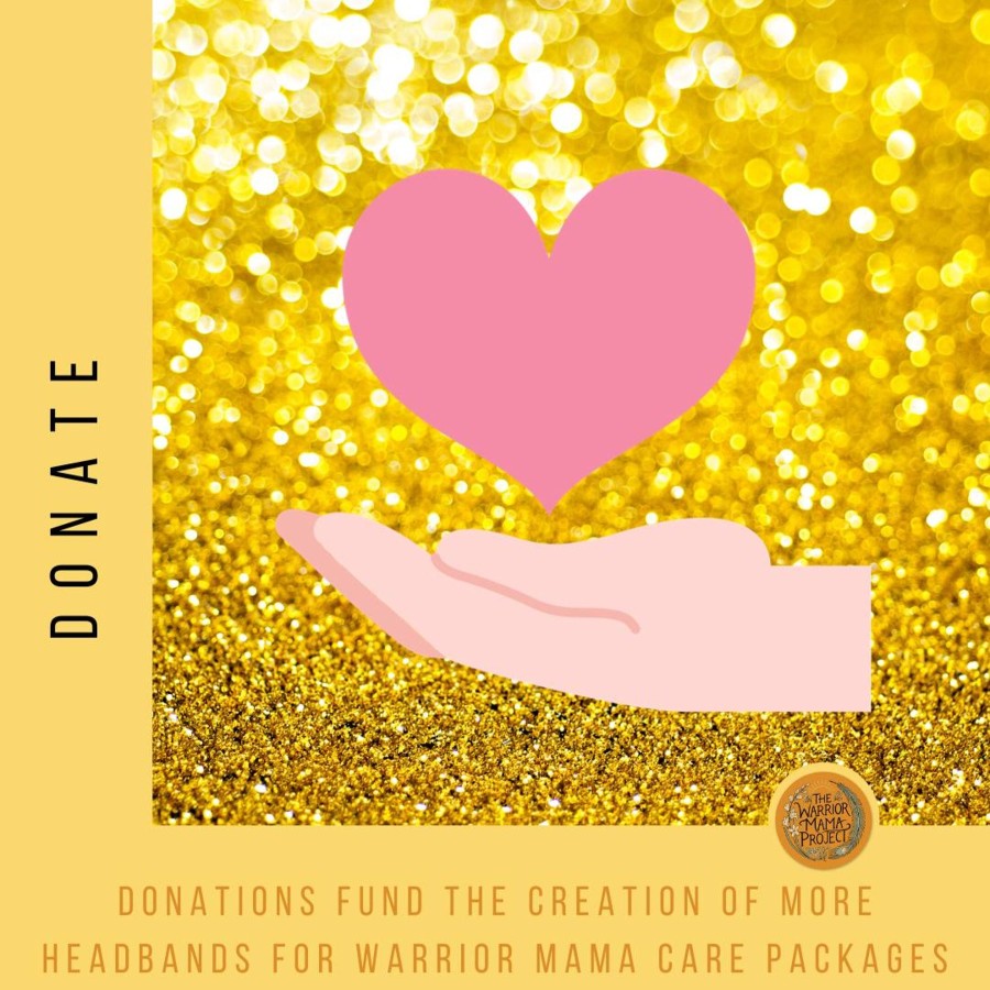 Accessories Brianna Cannon | Donation - To Create More Childhood Cancer Awareness Headbands For Warrior Mama Care Packages