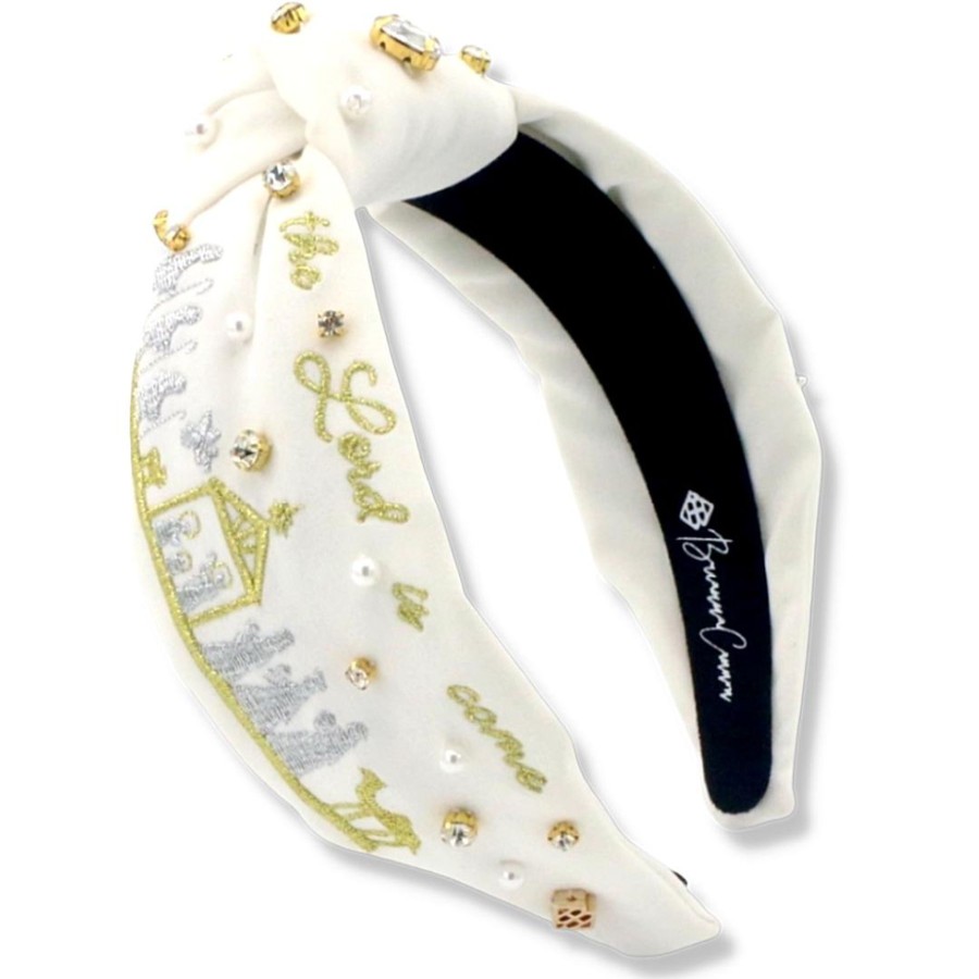 Accessories Brianna Cannon | Adult Size Embroidered Nativity Headband