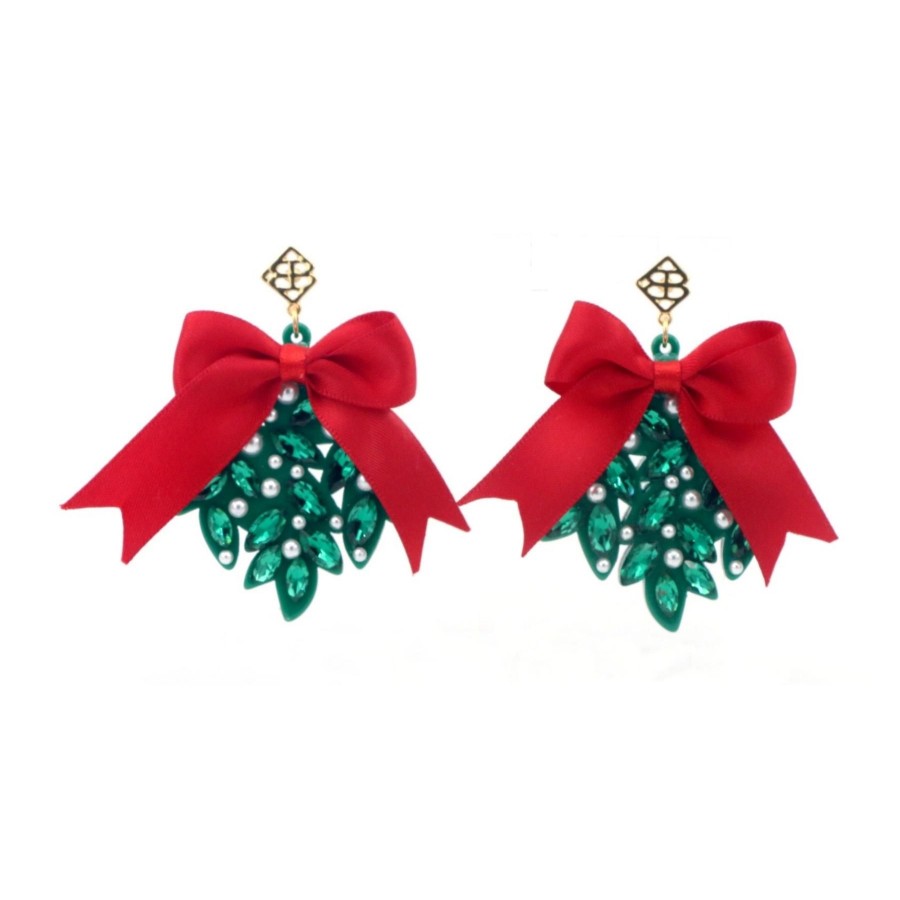 Accessories Brianna Cannon | Mistletoe Earrings