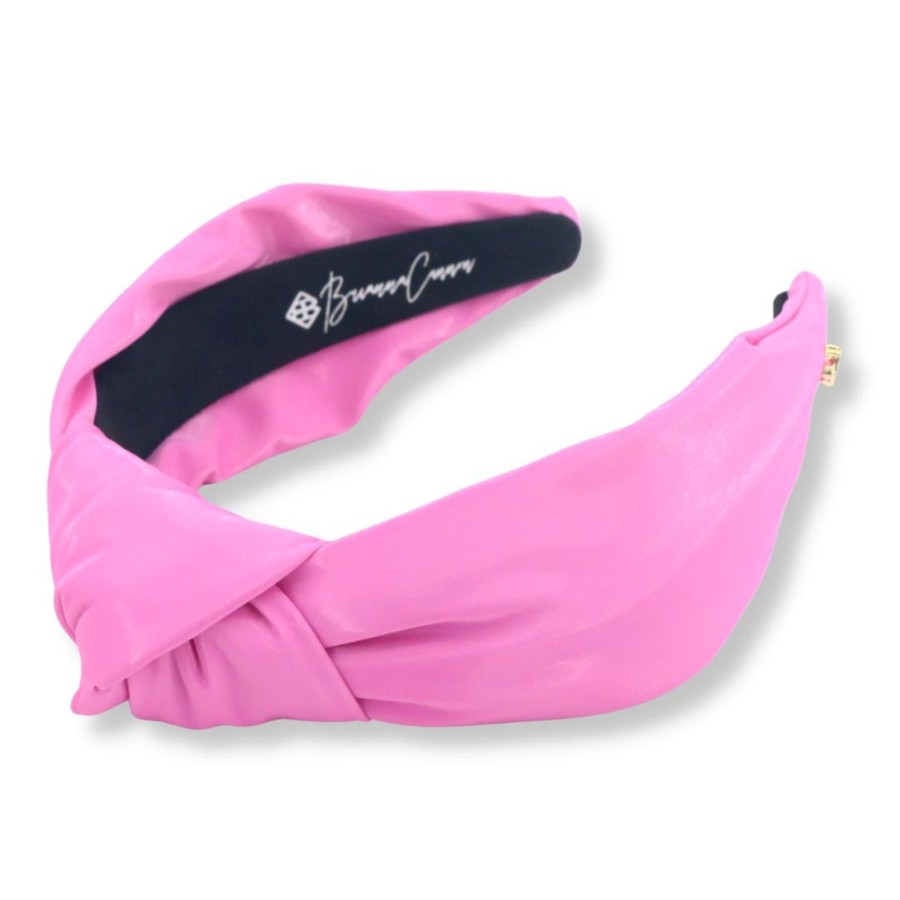 Pink Brianna Cannon | Barbie Pink Puff Knotted Headband