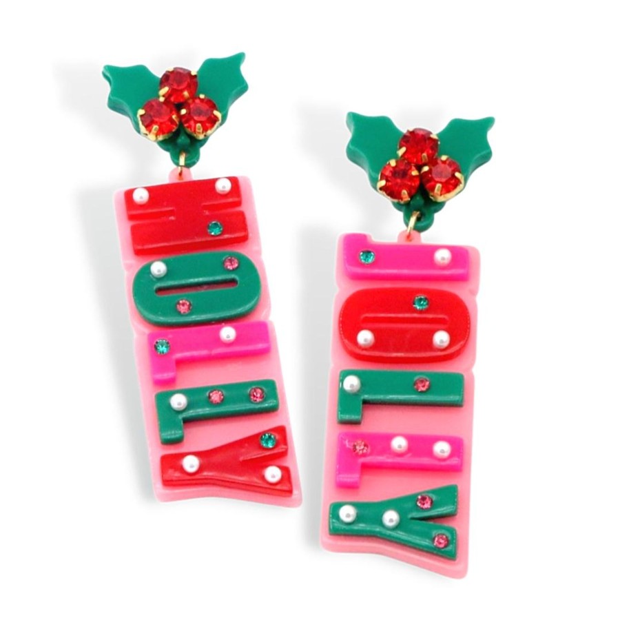 Accessories Brianna Cannon | Holly Jolly Earrings