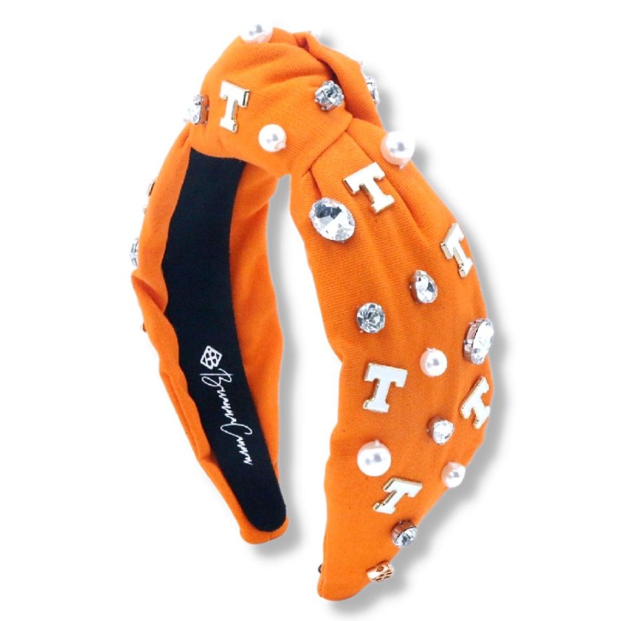 Accessories Brianna Cannon | Orange University Of Tennessee Logo Headband