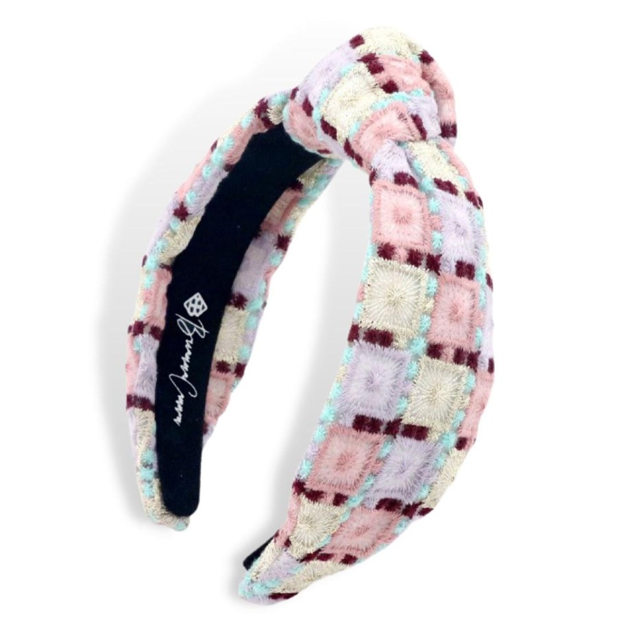 Accessories Brianna Cannon | Multi Color Patchwork Headband