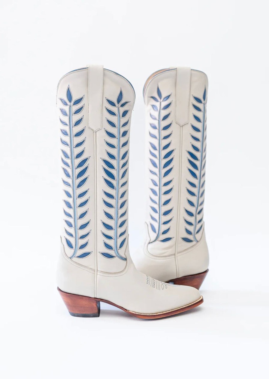 Boots Brianna Cannon | Petite Paloma Rory Boot - Bone/Blue