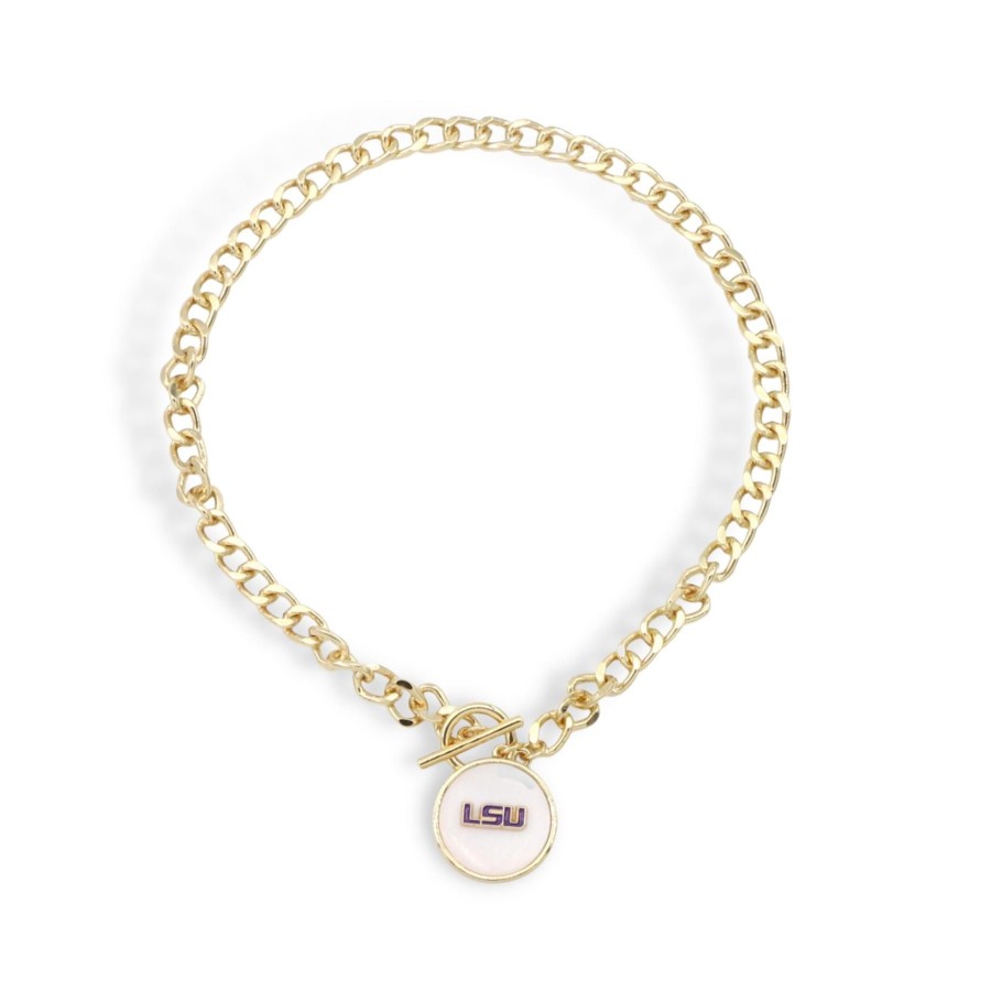 Accessories Brianna Cannon | Lsu Logo Necklace