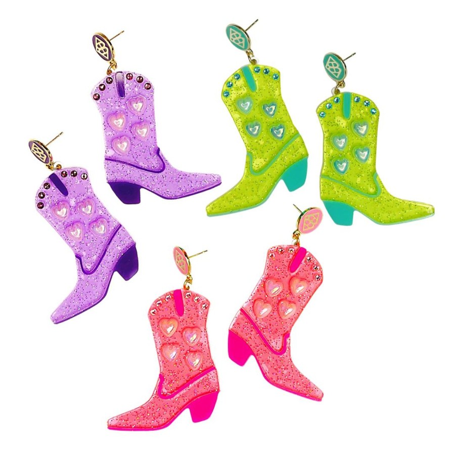 Accessories Brianna Cannon | Blingy Boot Earrings